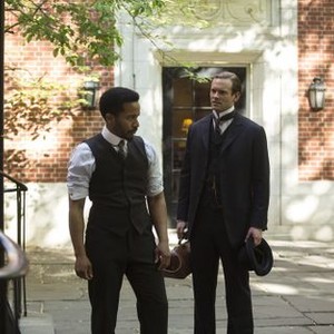 The Knick, André Holland (L), Eric Johnson (R), 'Do You Remember Moon Flower?', Season 2, Ep. #9, 12/11/2015, ©HBOMR