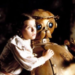 RETURN TO OZ, Fairuza Balk as Dorothy w/Tik Tok,the mechanical man,1985.  1985.