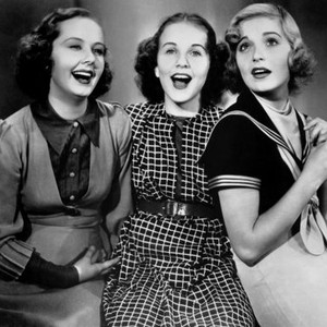 THREE SMART GIRLS, Barbara Read, Deanna Durbin, Nan Grey, 1936