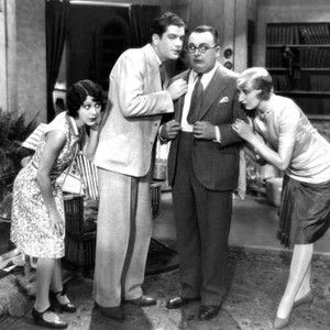 SO LONG LETTY, from left: Patsy Ruth Miller, Grant Withers, Bert Roach, Charlotte Greenwood, 1929