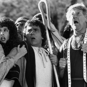 WHOLLY MOSES!, from left, Laraine Newman, Dudley Moore, Jack Gilford, 1980, ©Columbia
