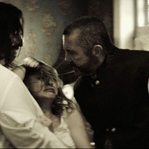 (L-R) Chanel Ryan as Isabel and Kane Hodder as Sr. Davenport in "The Haunting of Alice D." photo 5