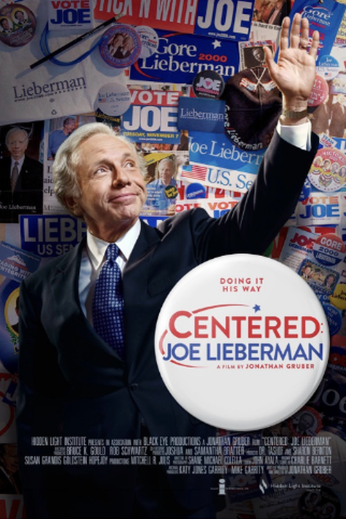 Centered: Joe Lieberman poster
