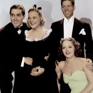 SECOND FIDDLE, Tyrone Power, Sonja Henie, Rudy Vallee, Mary Healy, 1939, TM and copyright ©20th Century Fox Film Corp. All rights reserved .