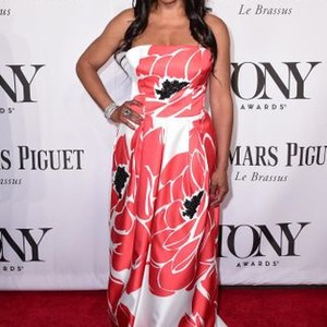 Audra McDonald (wearing an Escada gown) at arrivals for The 68th Annual Tony Awards 2014 - Part 4, Radio City Music Hall, New York, NY June 8, 2014. Photo By: Gregorio T. Binuya/Everett Collection