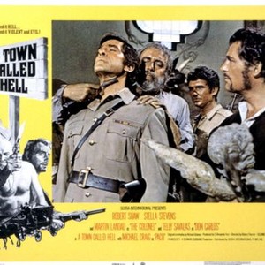 A TOWN CALLED HELL, (aka A TOWN CALLED BASTARD), Martin Landau, Fernando Rey, Robert Shaw, 1971