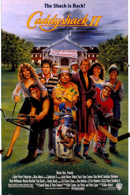 Caddyshack II poster