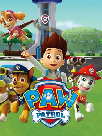 Poster Folded 47 3/16x63in The Pat Patrol (Paw Patrol) 2019 Film  Animation,Vgc 