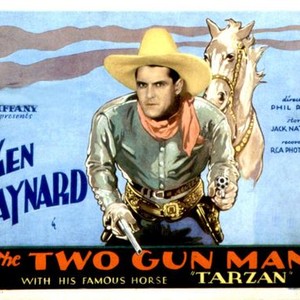 THE TWO GUN MAN, Ken Maynard, 1931