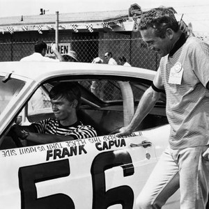 WINNING, Richard Thomas (in car), Paul Newman, 1969