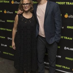 Amy Sedaris, Justin Long at arrivals for GHOST TEAM Premiere, Metrograph, New York, NY August 9, 2016. Photo By: Lev Radin/Everett Collection