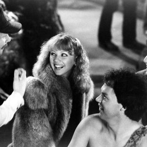 NIGHT SHIFT, Director Ron Howard on the set with Shelley Long, Michael Keaton, Henry Winkler, 1982. (c)Warner Bros..