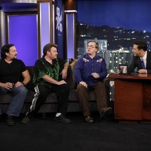 Jimmy Kimmel Live, John Tremblay (L), Robb Wells (C), Mike Smith (R), 01/26/2003, ©ABC