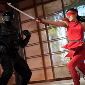 Ray Park as Snake Eyes and Elodie Yung as Jinx in "G.I. Joe: Retaliation." photo 18