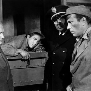 YOU CAN'T GET AWAY WITH MURDER, from left, Joseph Crehan, Billy Halop, Humphrey Bogart, 1939