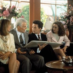 FATHER OF THE BRIDE, Diane Keaton, Steve Martin, Martin Short, Kimberly Williams, 1991.