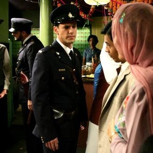 THE WORLD UNSEEN, foreground: David Dennis (far left), Roderick Priestley (second from left), Colin Moss (third from left), 2007. ©Regent Releasing