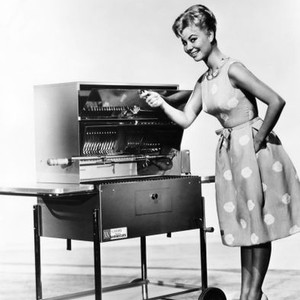 SURPRISE PACKAGE, Mitzi Gaynor, 1960