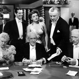 FREE AND EASY, Robert Cummings, Ruth Hussey, Nigel Bruce, Reginald Owen,  etc, 1941