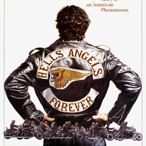 Hells angels leather top jacket