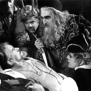 THEATRE OF BLOOD, Harry Andrews, Vincent Price, Diana Rigg, 1973