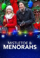 Mistletoe & Menorahs poster image