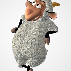 Wiley the Sheep is voiced by Mel Brooks