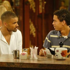 The Young and the Restless, Shemar Moore (L), Bryton James (R), 03/26/1973, ©CBS