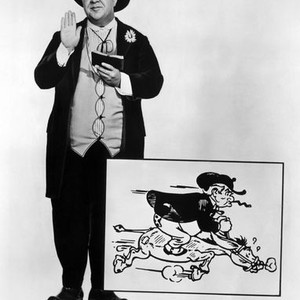 LI'L ABNER, Stubby Kaye with his character from the comic strip 'Marryin' Sam' as drawn by Al Capp, 1959