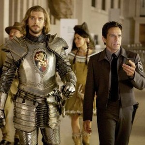 NIGHT AT THE MUSEUM: SECRET OF THE TOMB, l-r: Dan Stevens, Ben Stiller, 2014, ph: Kerry Brown/TM and Copyright ©20th Century Fox Film Corp. All rights reserved.