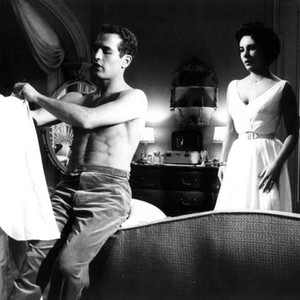 CAT ON A HOT TIN ROOF, Paul Newman, Elizabeth Taylor, 1958