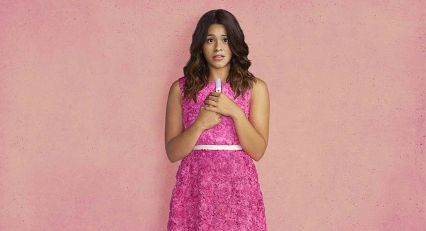 jane the virgin pink dress Jane the Virgin (2014) TV Pilot Review
