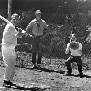 BLESS THE BEASTS & CHILDREN, director Stanley Kramer (l.), Billy Mumy (r.), 1971