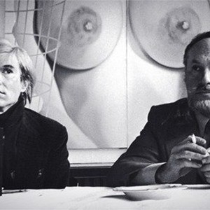 Warhol and Art Paul in a scene from "Art Paul of Playboy: The Man Behind the Bunny. photo 1