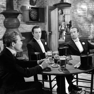 THE PICTURE OF DORIAN GRAY, Lowell Gilmore, Hurd Hatfield, George Sanders, 1945