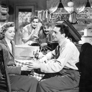 THIEVES' HIGHWAY, Barbara Lawrence, Tamara Shayne, Morris Carnovsky, Richard Conte, 1949, TM and Copyright (c) 20th Century-Fox Film Corp. All Rights Reserved