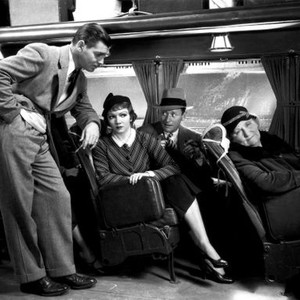 IT HAPPENED ONE NIGHT, Clark Gable, Claudette Colbert, Roscoe Karns, 1934