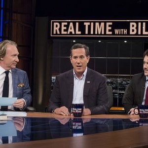 Real Time with Bill Maher, Senator Rick Santorum (L), Michael Weiss (R), 02/21/2003, ©HBOMR