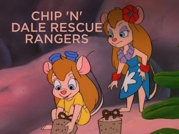 Disney Chip 'N Dale Fair Isle Leggings