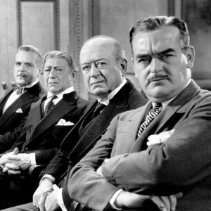 BILLION DOLLAR SCANDAL, From left: Frank Morgan, Edmund Breese, Walter Walker, William B. Davidson, 1932