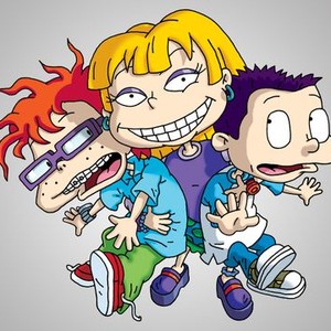 Chuckie, Angelica and Tommy (from left)
