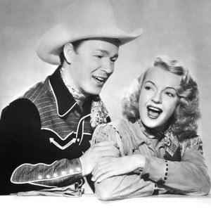 UNDER NEVADA SKIES, from left: Roy Rogers, Dale Evans, 1946
