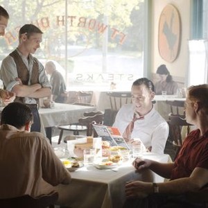 I SAW THE LIGHT, from left: Casey Bond, Joshua Brady, Tom Hiddleston as Hank Williams, Wesley Robert Langlois, 2015. ph: Alan Markfield/© Sony Pictures Classics