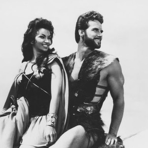 GOLIATH AND THE BARBARIANS, (aka IL TERRORE DEI BARBARI) Chelo Alonso, Steve Reeves, 1959