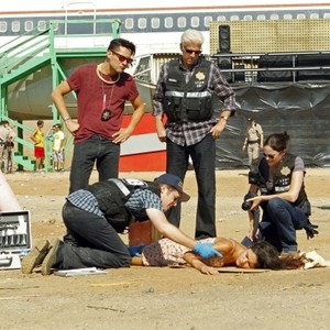 CSI: Crime Scene Investigation, Enrique Murciano (L), Ted Danson (R), 'Wild Flowers', Season 13, Ep. #3, 10/17/2012, ©CBS