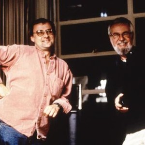 TWILIGHT, from left: cinematographer Piotr Sobocinski, director Robert Benton on set, 1998, © Paramount