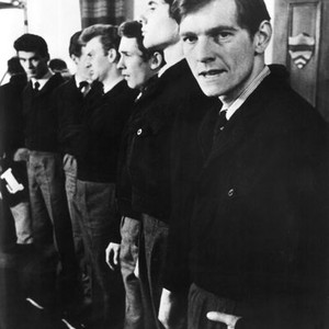 THE LONELINESS OF THE LONG DISTANCE RUNNER, John Thaw (2nd from L), Tom Courtenay (R), 1962.