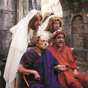 A FUNNY THING HAPPENED ON THE WAY TO THE FORUM, Phil Silvers, Buster Keaton, Jack Gilford, Zero Mostel, 1966
