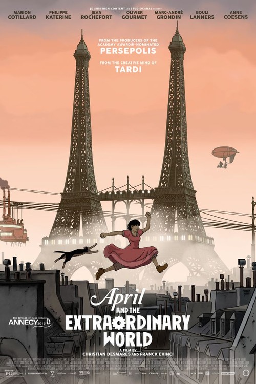 April and the Extraordinary World poster