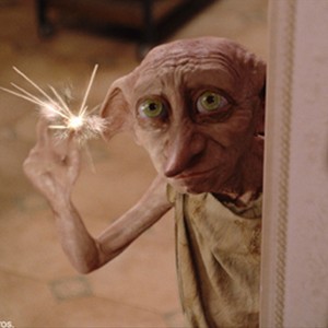 House Elf DOBBY in Warner Bros. Pictures' "Harry Potter and the Chamber of Secrets."